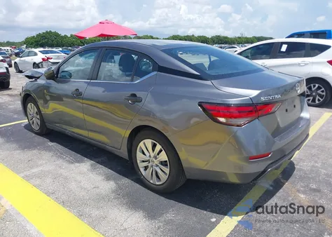 2025 Nissan Sentra S z USA, uszkodzony, nr VIN 3N1AB8BV3SY282927